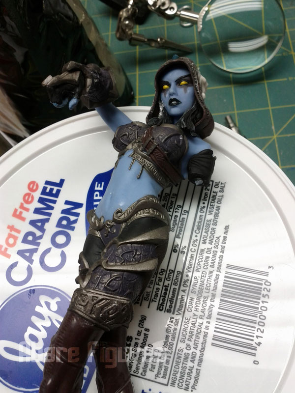 The figure with parts removed.